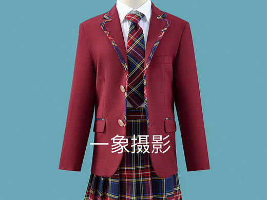 儿童西装拍摄服装摄影工作室校服定制摄影