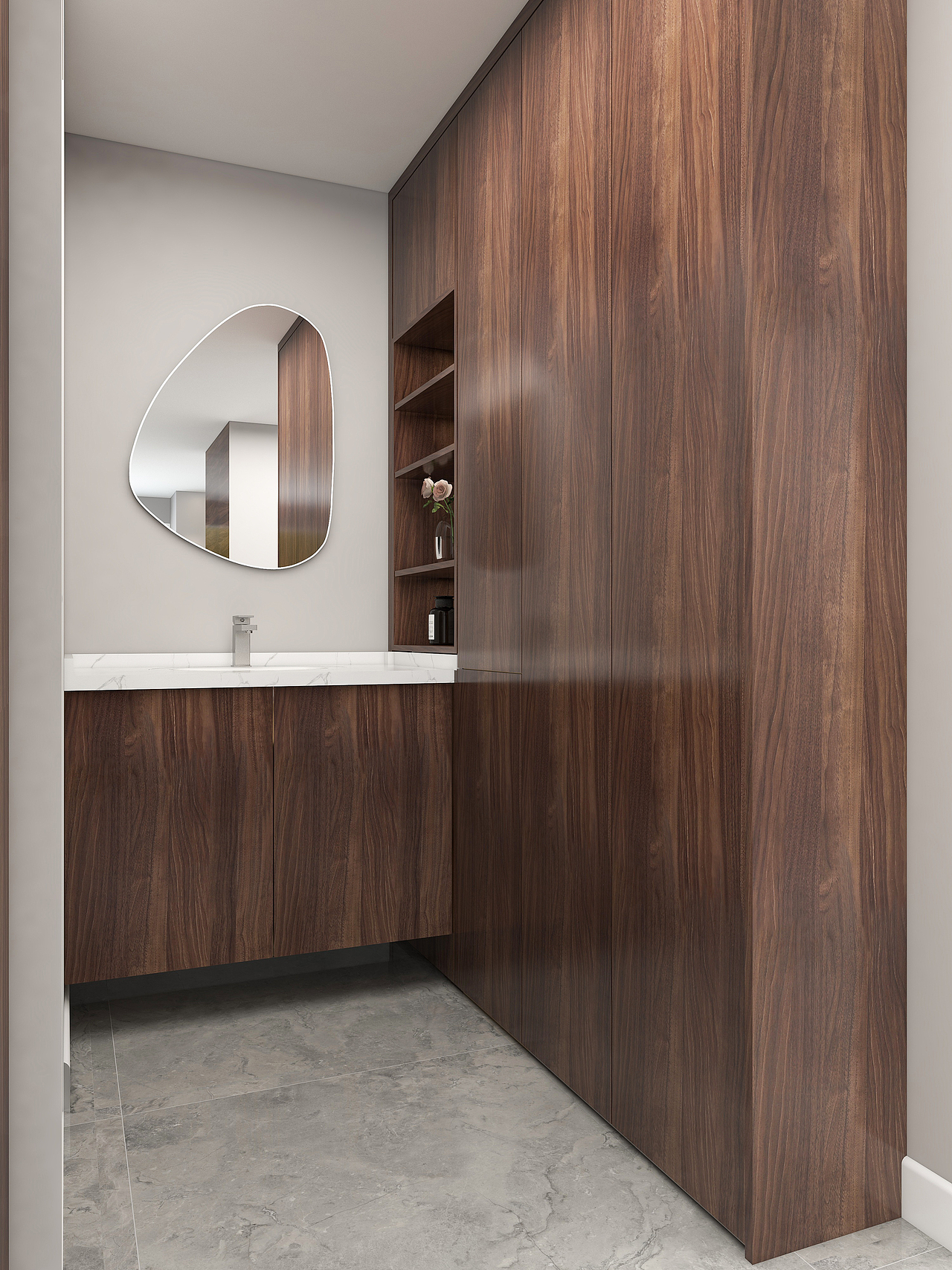 黑胡桃颜色全屋设计方案