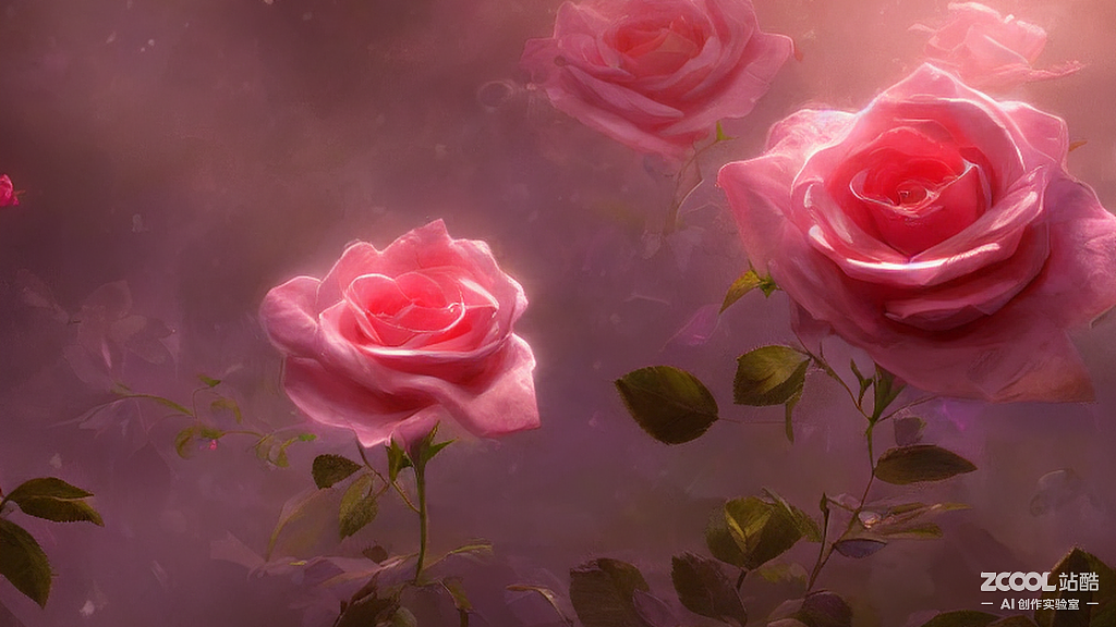 #AI创作实验室#玫瑰宫殿（图ZMzIwMjEwNzY4） - AI作品 - 站酷设计师Z212078077原创素材 - 站酷ZCOOL