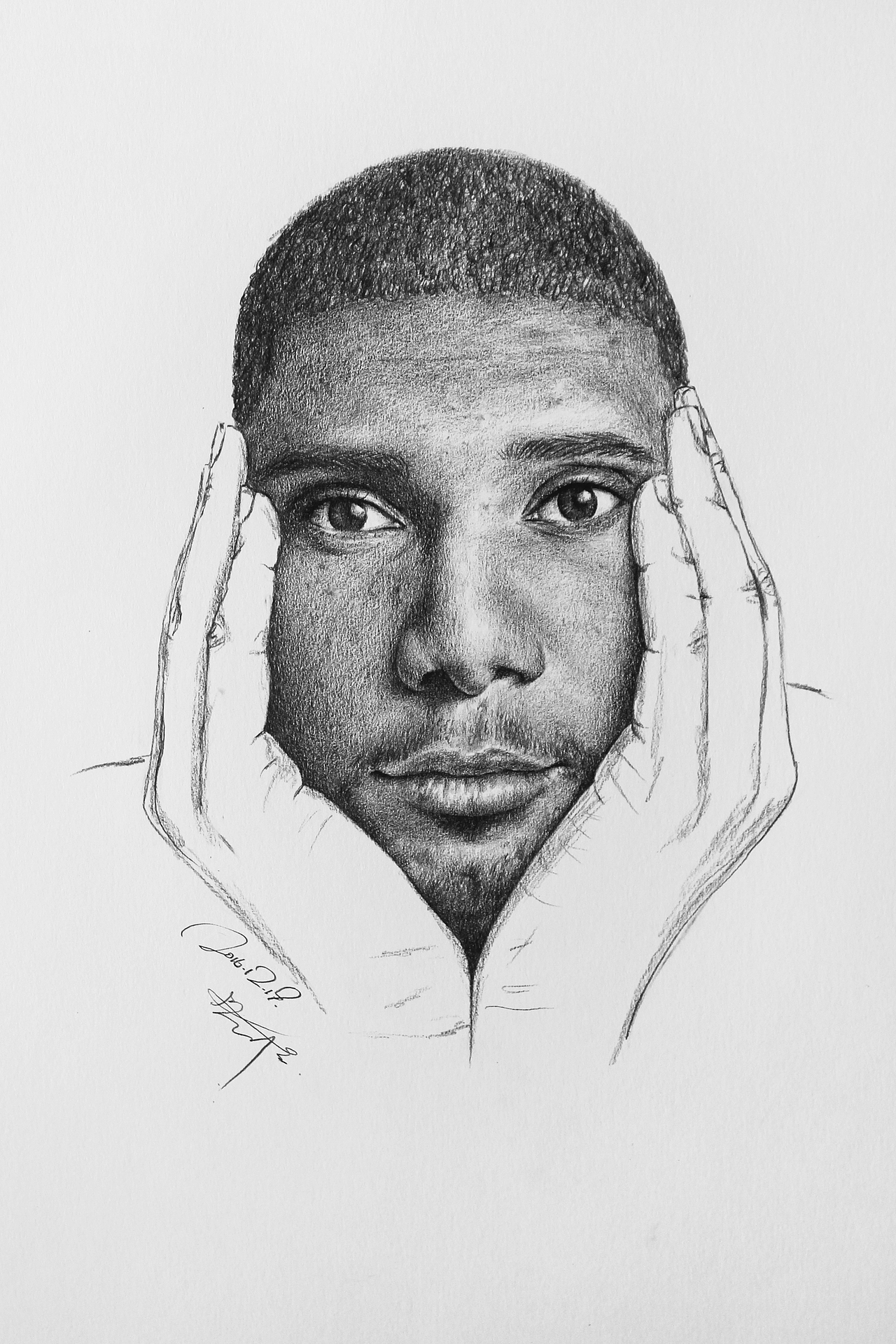 素描作品-nba球星