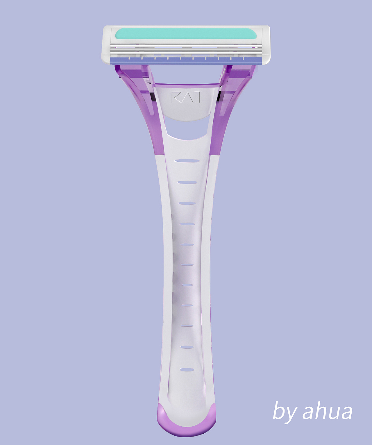 C4D美妆工具 化妆品 卸妆巾 刮毛修眉刀建模OC渲染场景