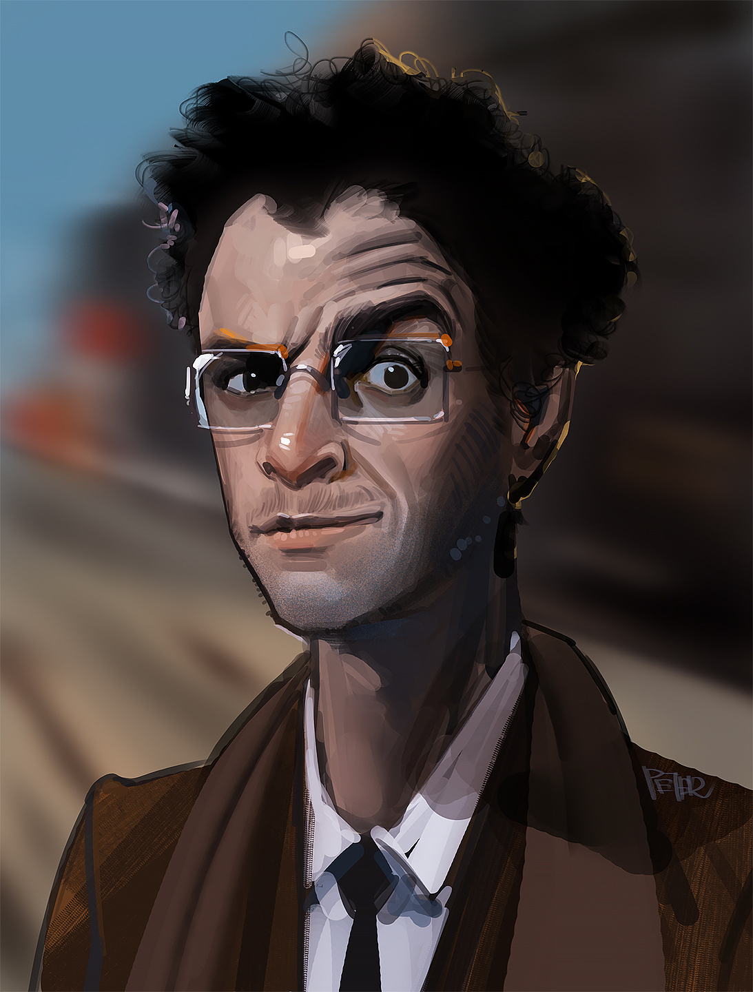 最近的速写头像，都挺有意思，总有一个会让你喜欢的（图ZMjgyNDMzMzQw） - 商业插画 - 站酷设计师Peter肖吉原创素材 - 站酷ZCOOL