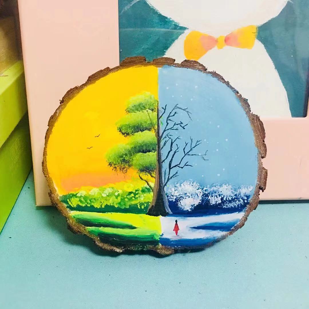 丙稀畫（圖ZMTgwNTA2MjU2） - 繪畫 - 站酷設(shè)計(jì)師任秋潔原創(chuàng)素材 - 站酷ZCOOL