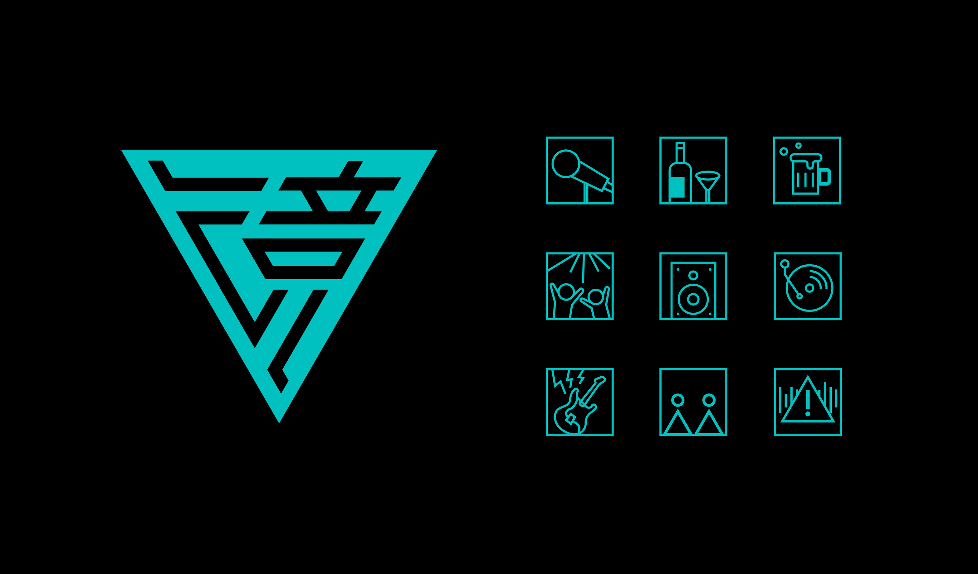 Live House品牌全案策划设计、酒吧logo vi 空间设计（图ZMjYzMTc1NDI0） - 品牌 - 站酷设计师HIBONA海右博纳原创素材 - 站酷ZCOOL