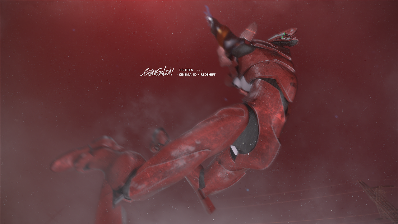 02二号机eva新世纪福音战士redshift