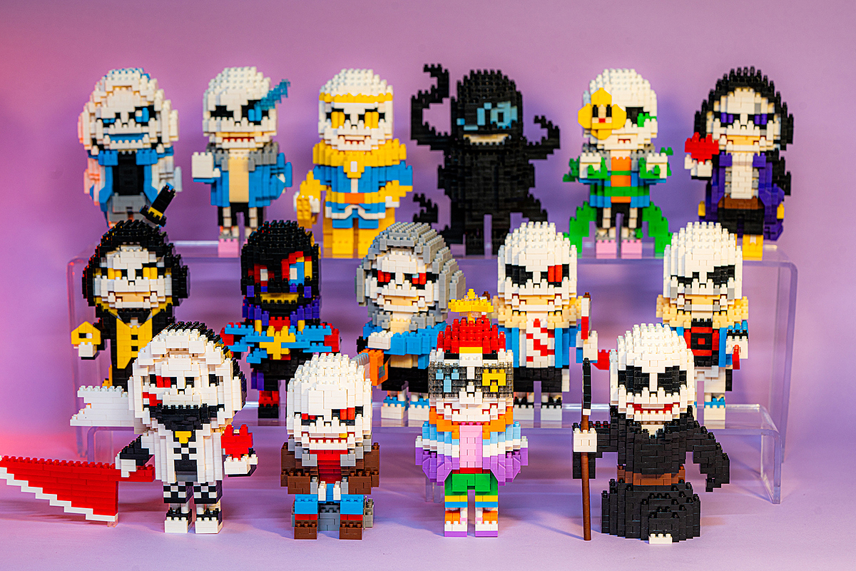 一直拼微积木作品分享