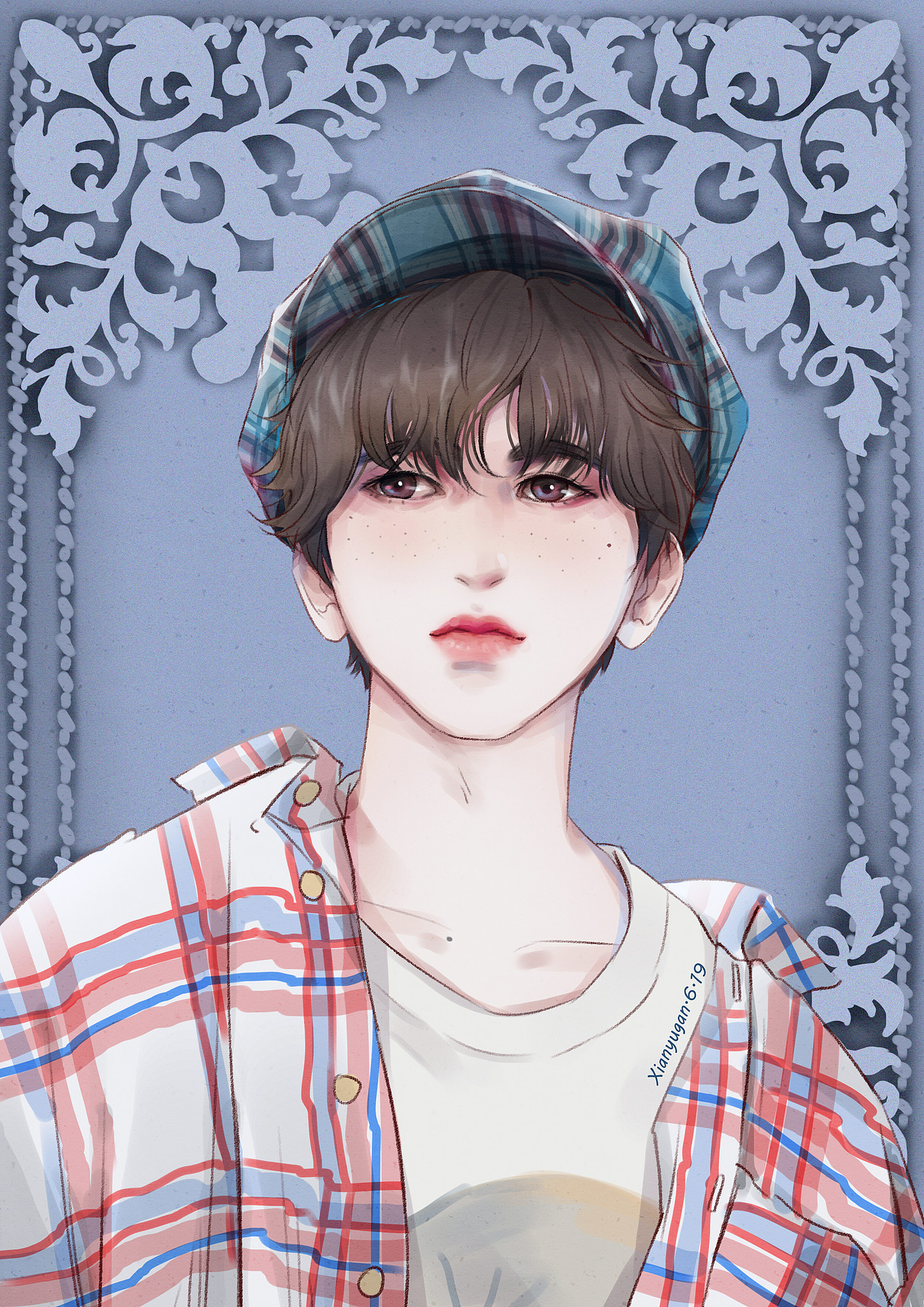 摸鱼练习 蔡徐坤