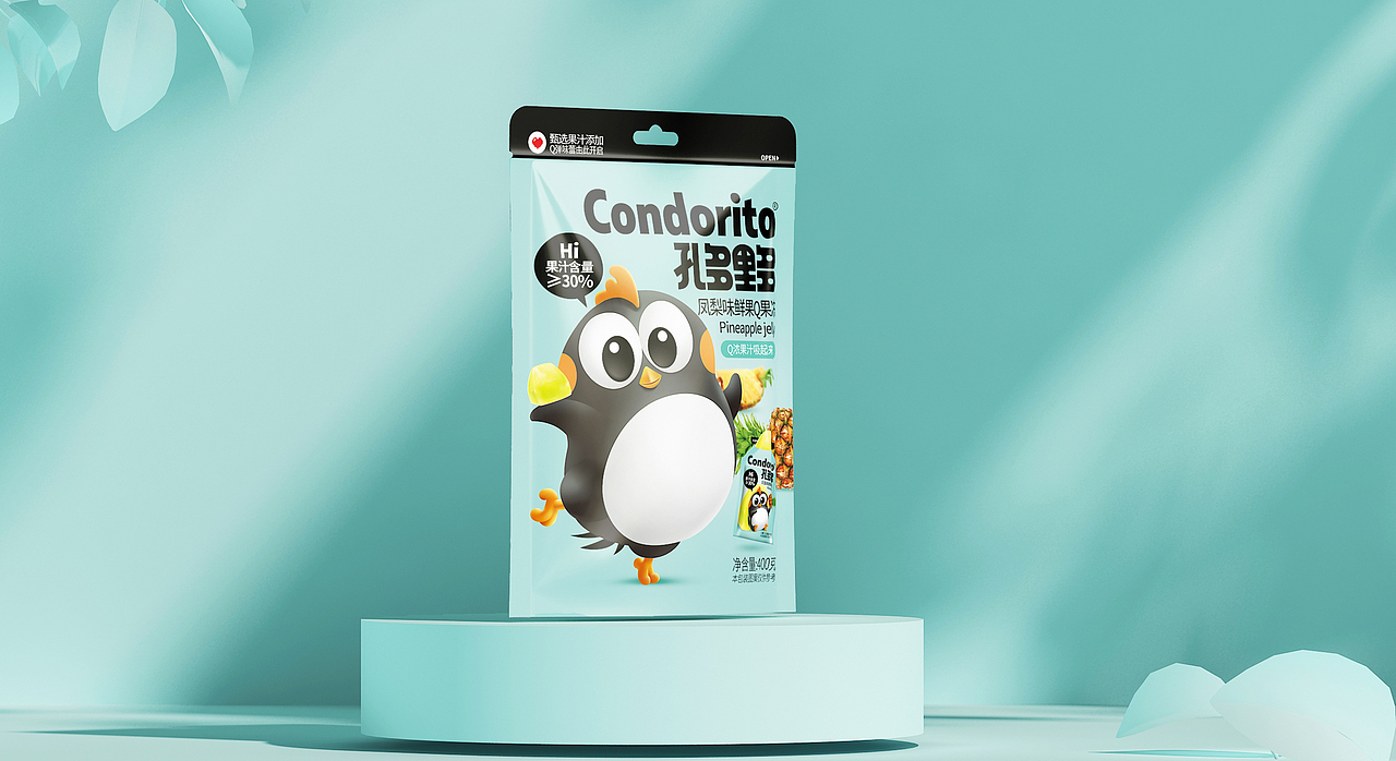 天唐出品 |《孔多里多果味果冻&展厅》策划