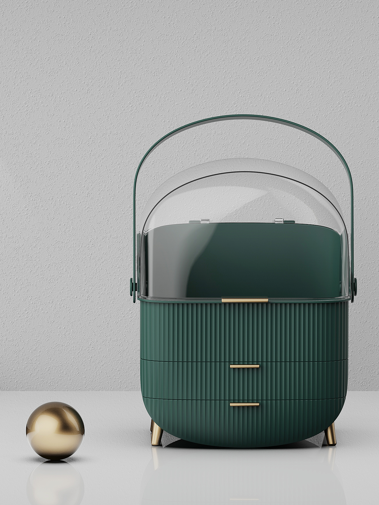 Ins风的完美诠释丨Meanew Design化妆品收纳盒（图ZMjMxNTYxNTIw） - 生活用品 - 站酷设计师明锐设计公司原创素材 - 站酷ZCOOL