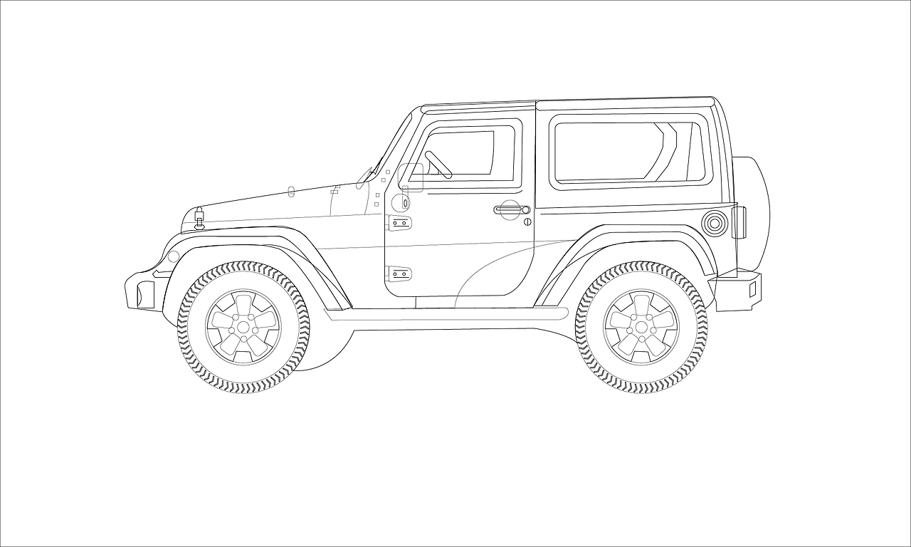 首先使用AI画出轮廓