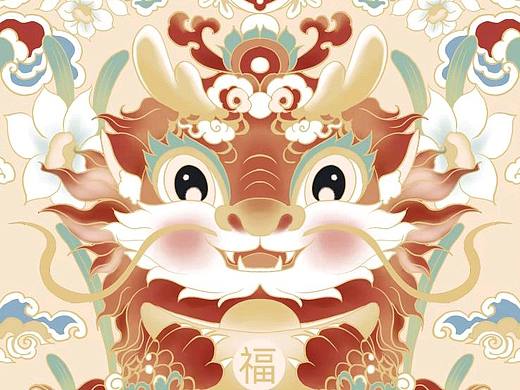 一只可爱的龙龙