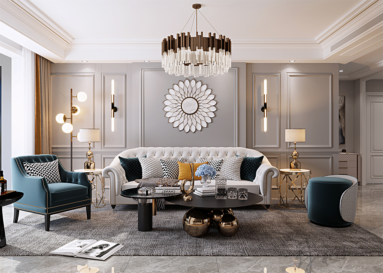 新美式遇上轻奢,格调来袭!