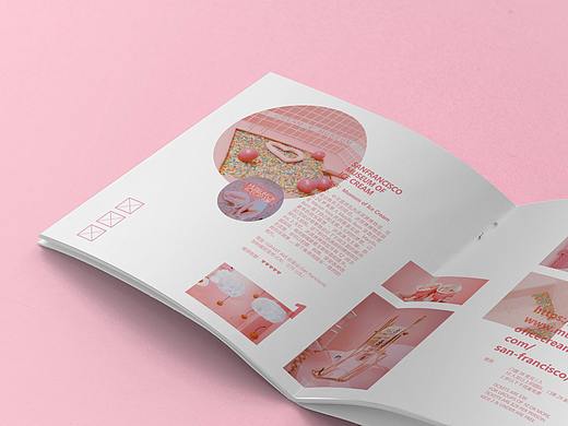 PINK&旅行书籍杂志设计
