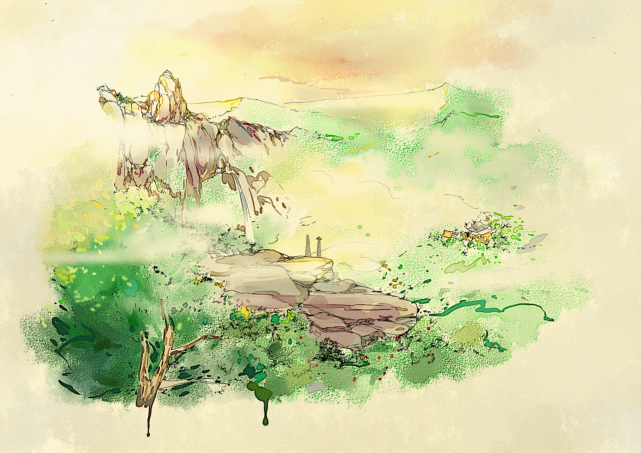 崂山道士|插画|绘本|一也caesar_原创作品-站酷zcool