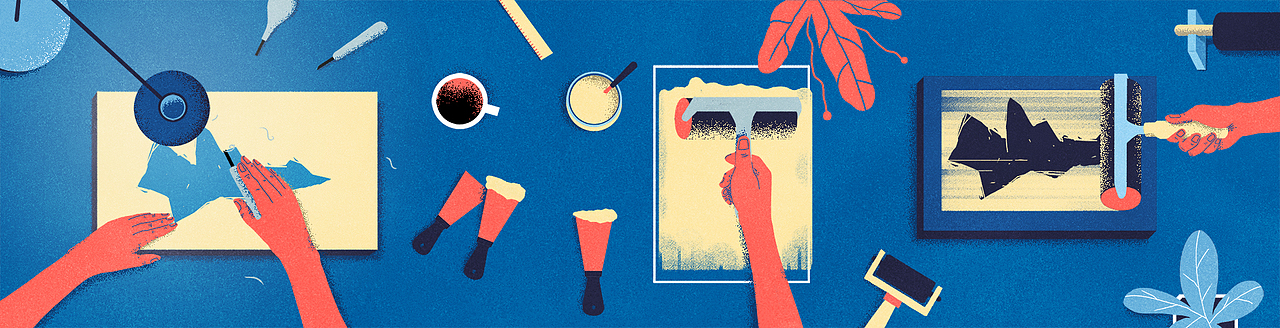 《一分钟了解凸版画》-版画知识系列短片（图ZMTE1NzM2NDM2） - 动画片 - 站酷设计师壹田创意工作室原创素材 - 站酷ZCOOL