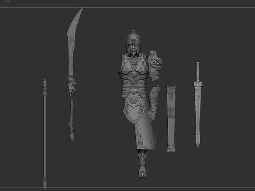 手辦雕塑（個(gè)人主頁(yè)-ZNDI1OTA5NDg=） - 手辦/模玩 - 站酷設(shè)計(jì)師熊貓?jiān)靺窃瓌?chuàng)素材 - 站酷ZCOOL