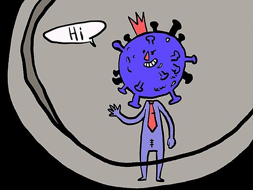 病毒宇宙（个人主页-ZNTc1OTU5NzY=） - 绘本 - 站酷设计师丸子不熬夜原创素材 - 站酷ZCOOL