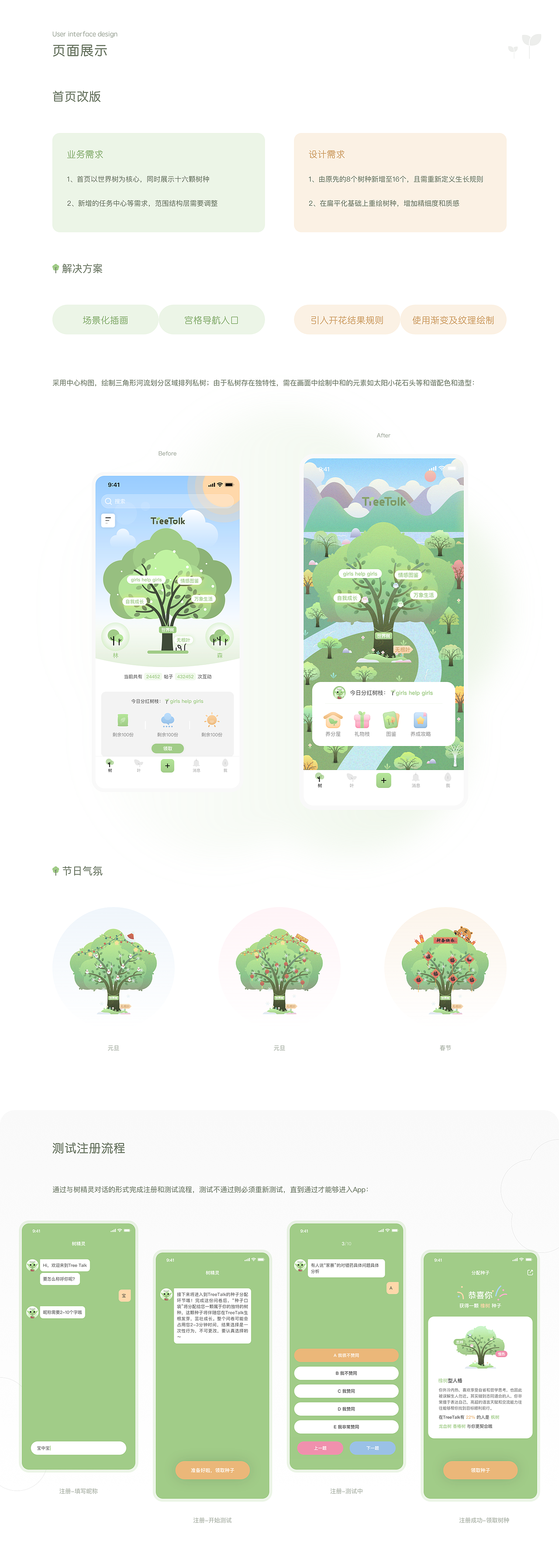 TreeTalk-女性叙事社区（图ZMjk1MjE4Nzky） - APP界面 - 站酷设计师砰砰砰咚咚原创素材 - 站酷ZCOOL
