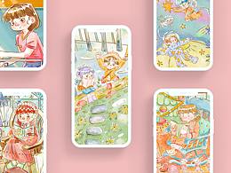 第三周，儿童插画总结