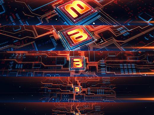 科技电路logo@毛逗