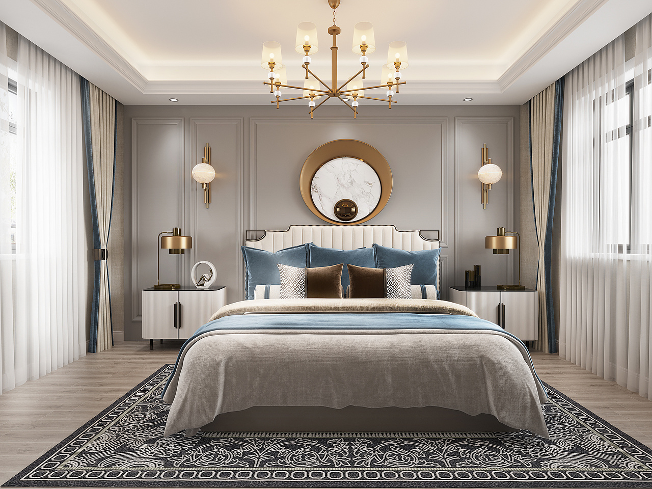 驱除生活的烦扰不休，缔造修然自得写意的空间！