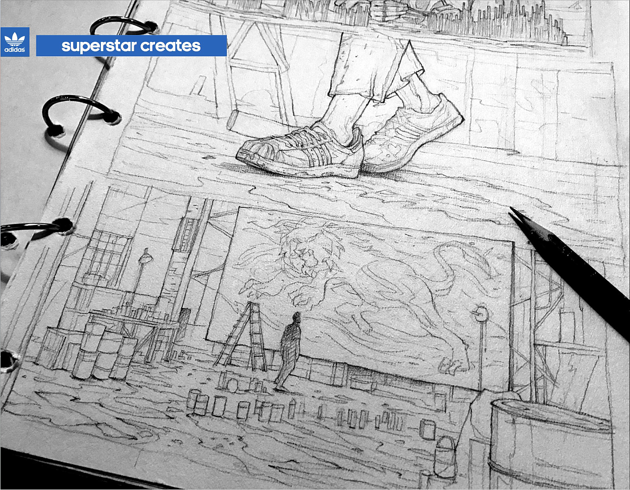 我的一些手绘分镜脚本&故事板