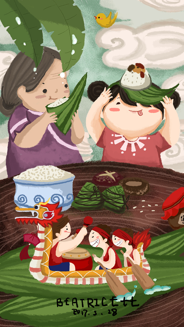 2017年插画作品集合（图ZMTAzMTAxOTQ0） - 商业插画 - 站酷设计师Beatrice_七七原创素材 - 站酷ZCOOL