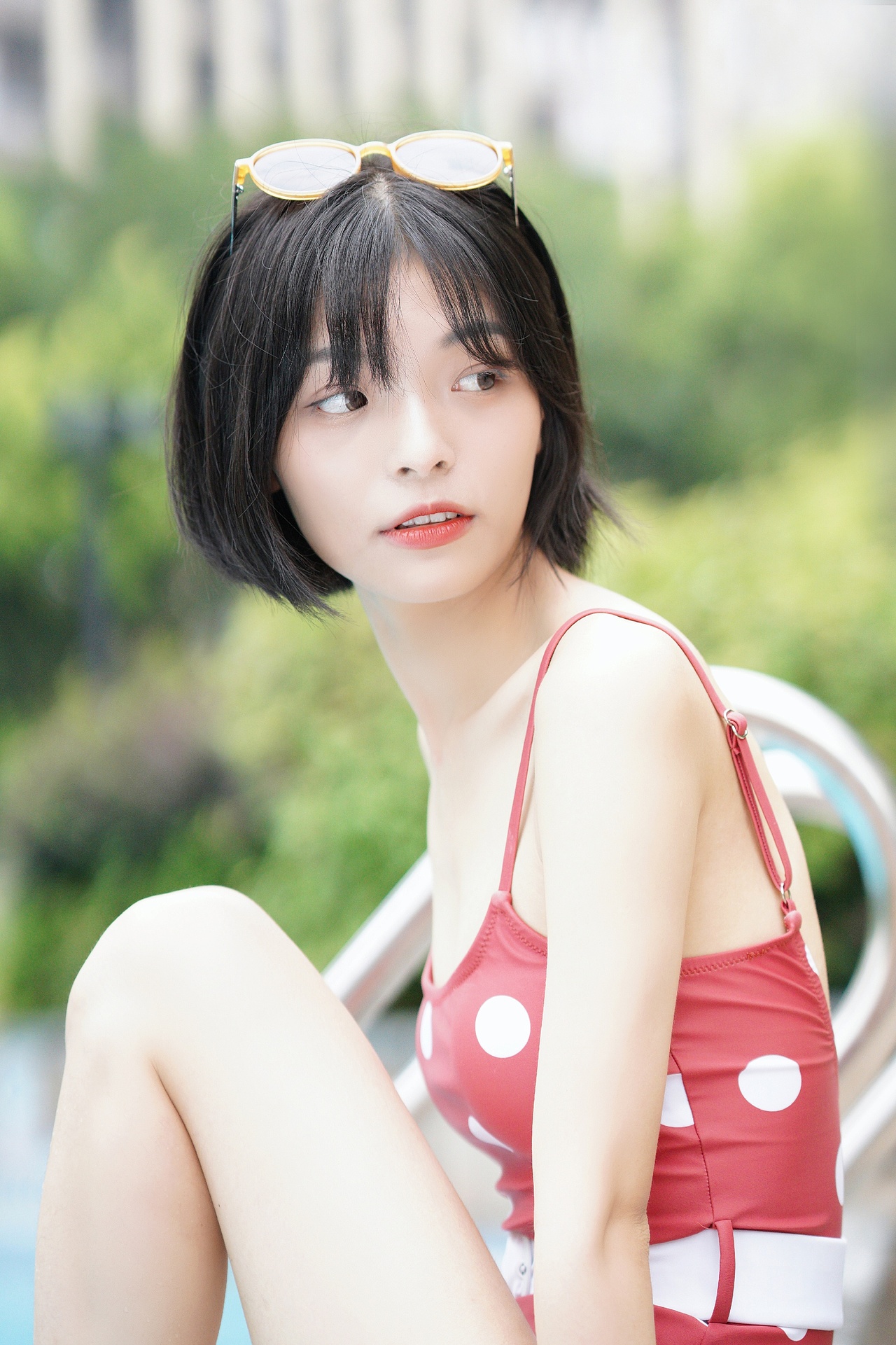 《夏日限定, 泳池写真》（图ZMjc5MDkzODQw） - 人像摄影 - 站酷设计师炎真原创素材 - 站酷ZCOOL