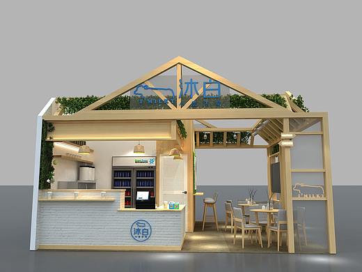 沐白奶茶展会