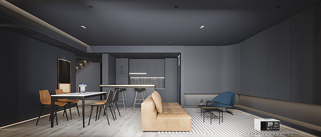 复式效果表现 VR（图ZMTc1NzI5NDcy） - 家装设计 - 站酷设计师UA视觉原创素材 - 站酷ZCOOL