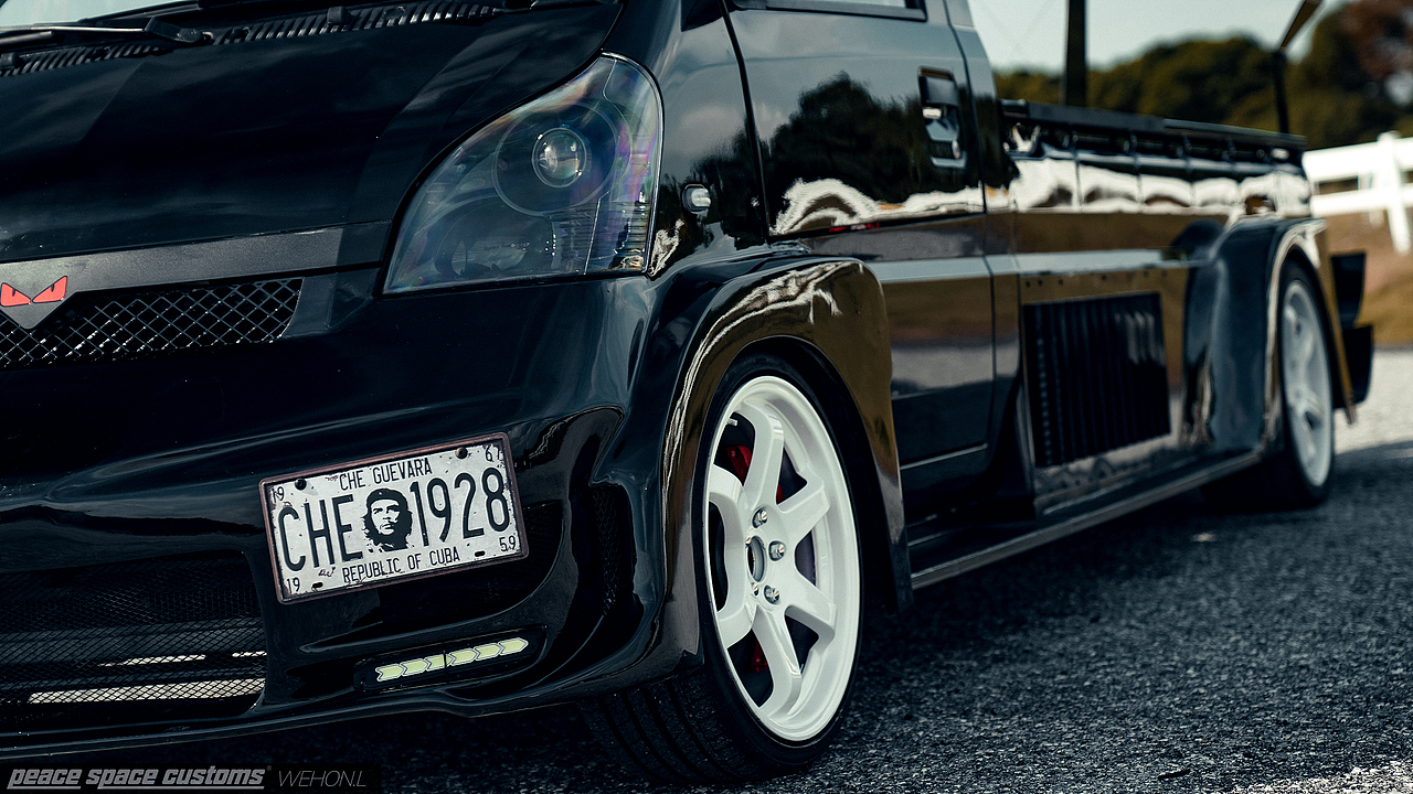 汽车摄影:五菱荣光小卡 TimeAttack 风格