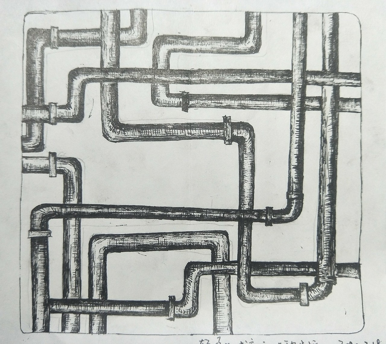 疫情期间—无题系列（图ZMTk3MTQxNDQ0） - 创作习作 - 站酷设计师阿六amiau原创素材 - 站酷ZCOOL