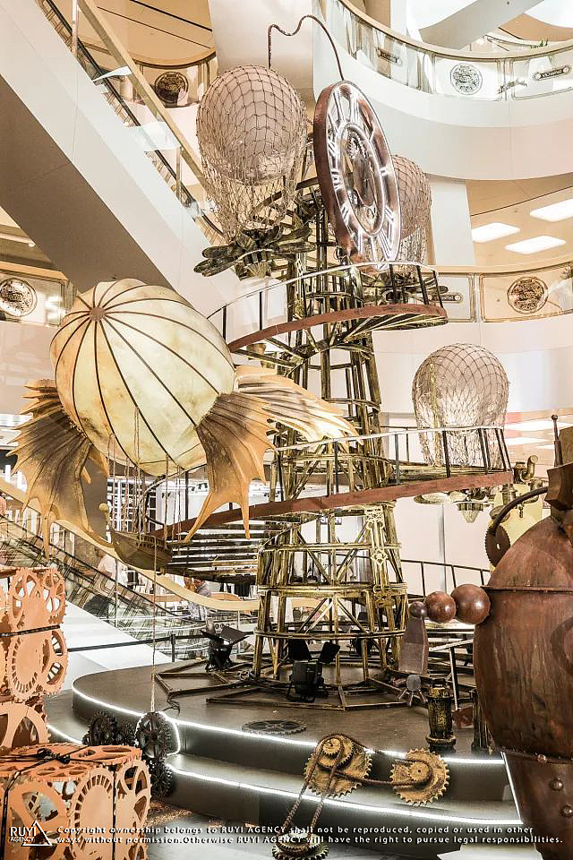 RUYI AGENCY EVENT·杭州來福士一周年慶現(xiàn)場圖（圖ZMTYzNDkxMzEy） - 景觀設計 - 站酷設計師RUYIAGENCY原創(chuàng)素材 - 站酷ZCOOL