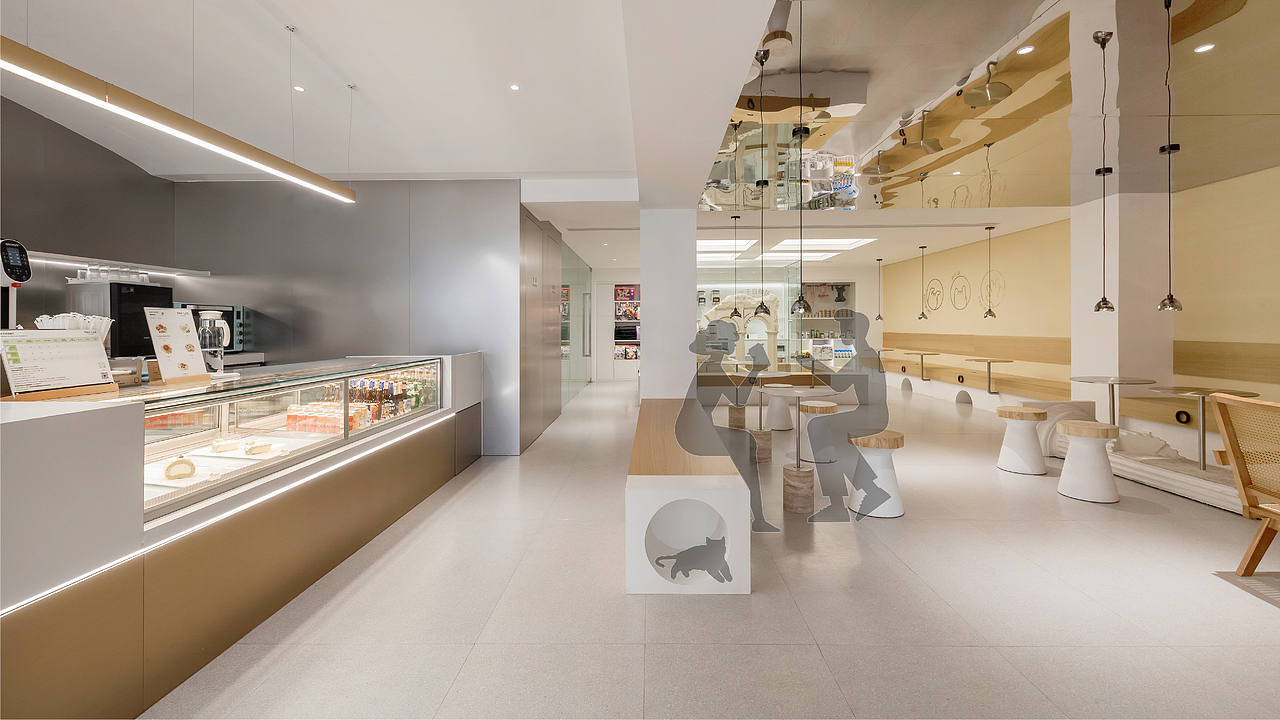 厦门宠物友好咖啡店PAW LAB COFFEE 空间设计 by 稍喜(图ZMjg2MjgzMTM2) - 商业空间设计 - 站酷设计师稍喜原创素材 - 站酷ZCOOL