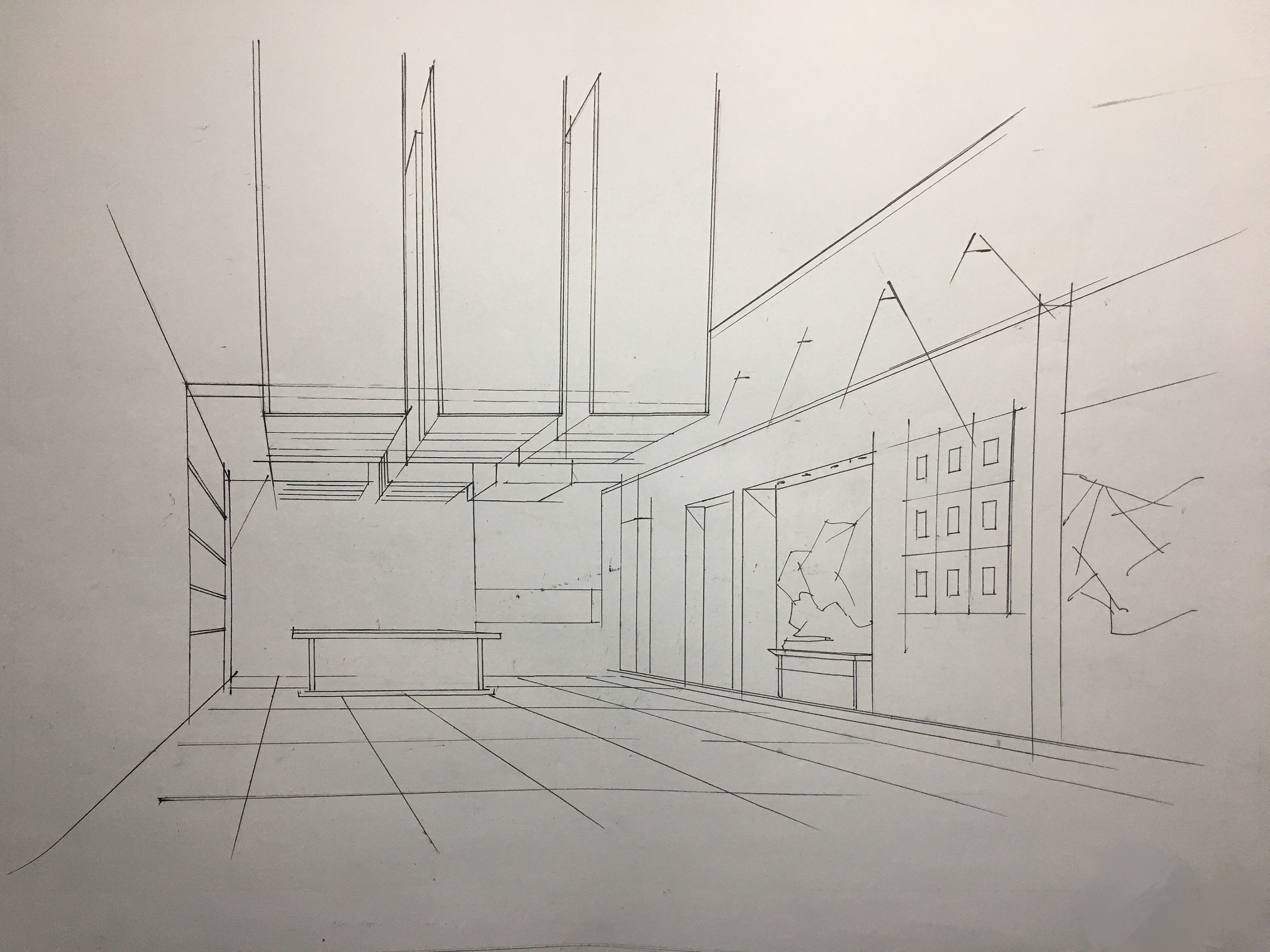 室内手绘临摹练习|空间|家装设计|靇羏syy - 原创作品 - 站酷 (zcool)