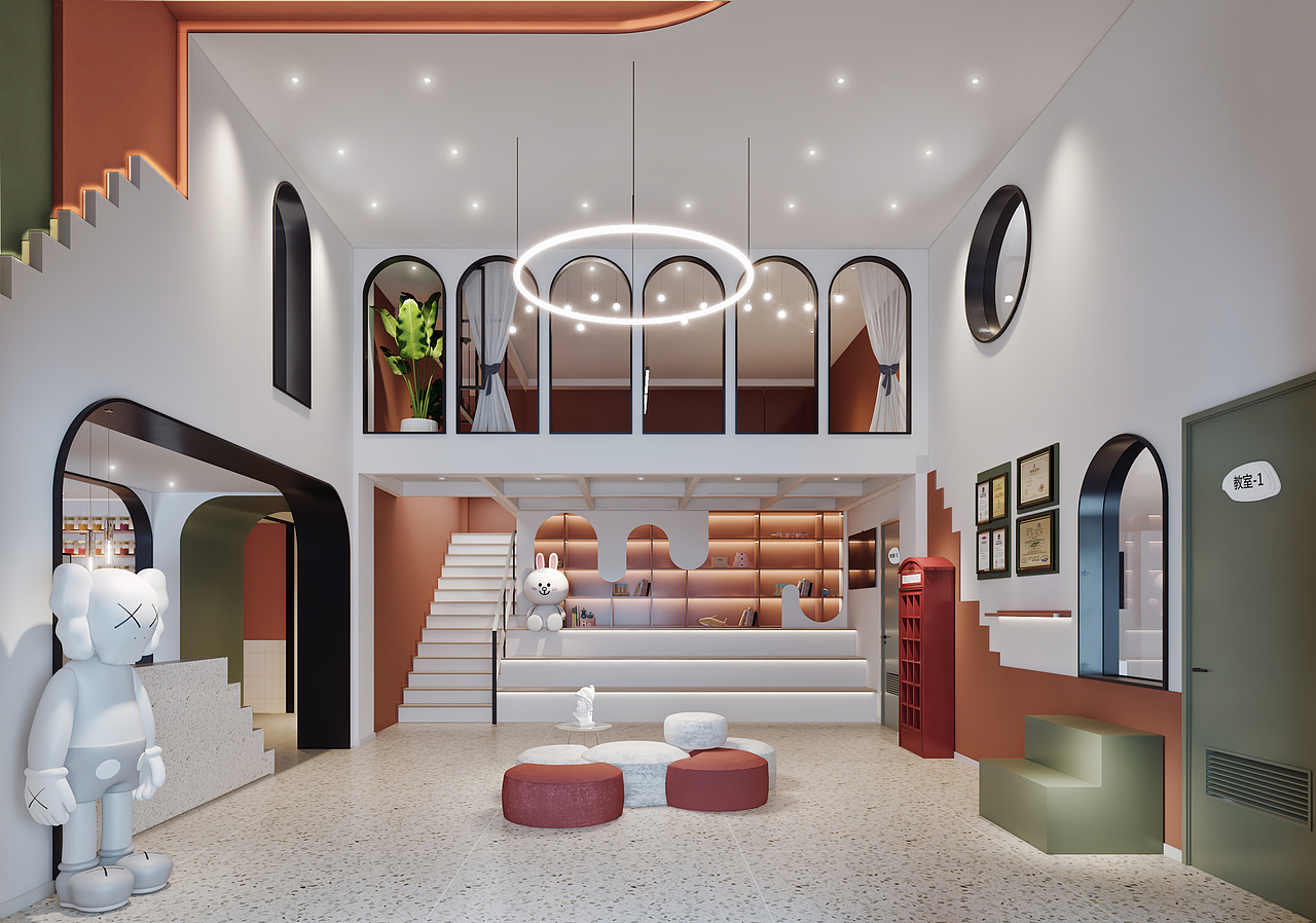 寧波-春藤繪館（圖ZMTkyMjAxODUy） - 家裝設(shè)計(jì) - 站酷設(shè)計(jì)師知魚DESIGN原創(chuàng)素材 - 站酷ZCOOL