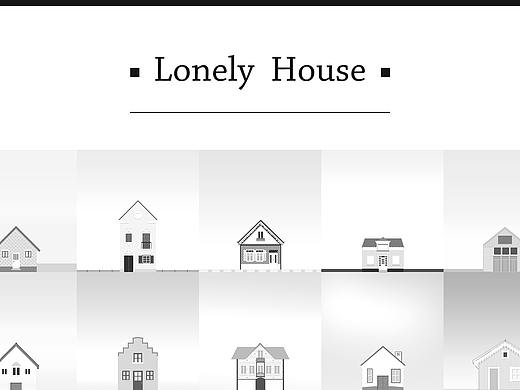 Lonely house（个人主页-ZMjU3NjY3ODg=） - 创作习作 - 站酷设计师han_xy原创素材 - 站酷ZCOOL