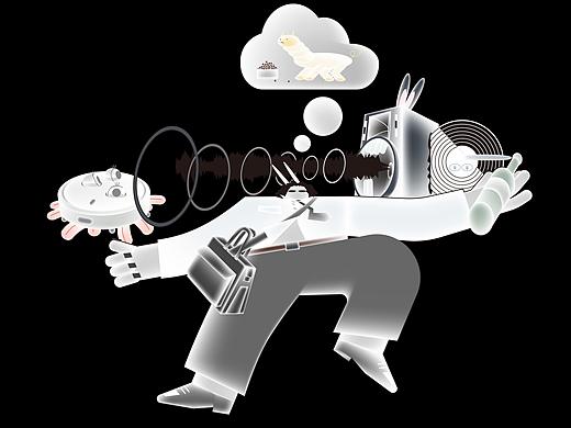 《超维巢穴》插画部分（个人主页-ZNDgyMzQ2NDA=） - 艺术插画 - 站酷设计师吃女孩的狗原创素材 - 站酷ZCOOL