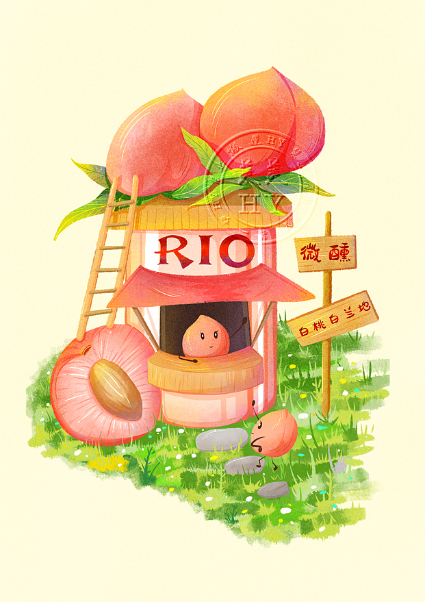 肌理风小场景（图ZMzQ0OTE0ODY0） - 商业插画 - 站酷设计师美美HY原创素材 - 站酷ZCOOL