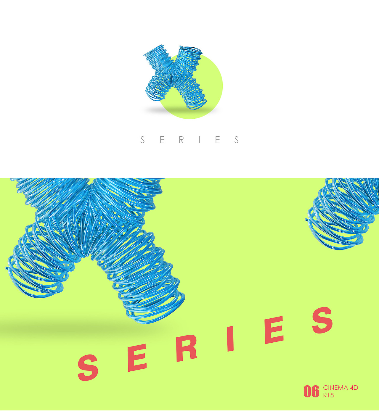 用C4D+PS做的一些海报（图ZOTI2MjU2MTY=） - 海报 - 站酷设计师白术生原创素材 - 站酷ZCOOL