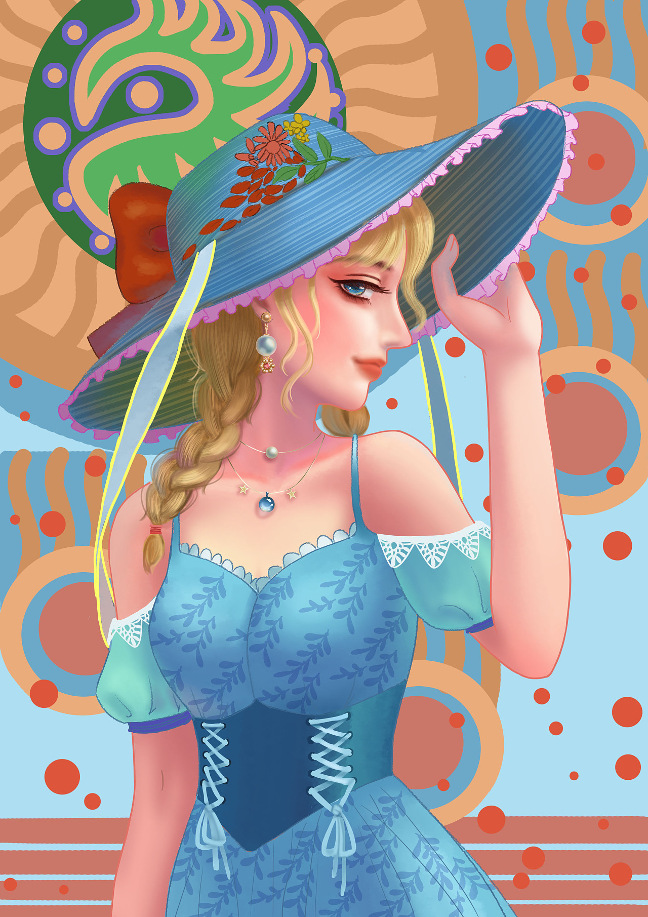 四季少女|插画|商业插画|奔奔香菜 - 原创作品 - 站酷 (zcool)