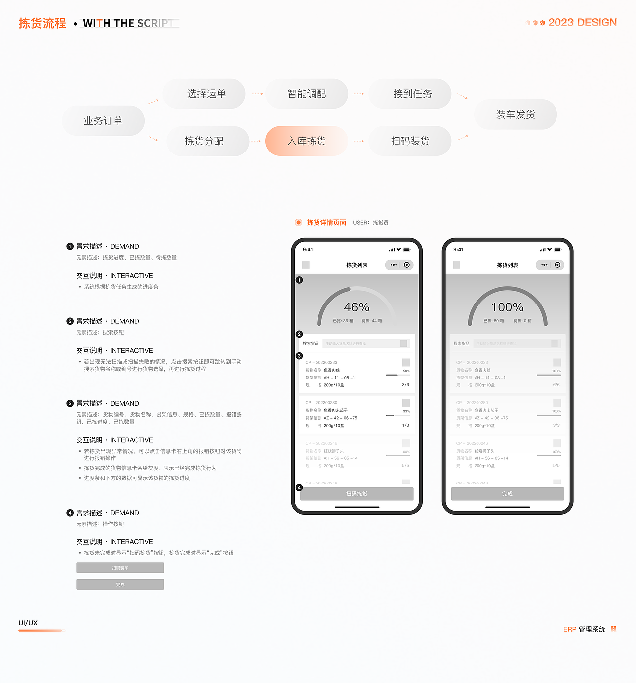 B端ERP项目|PC端+移动端