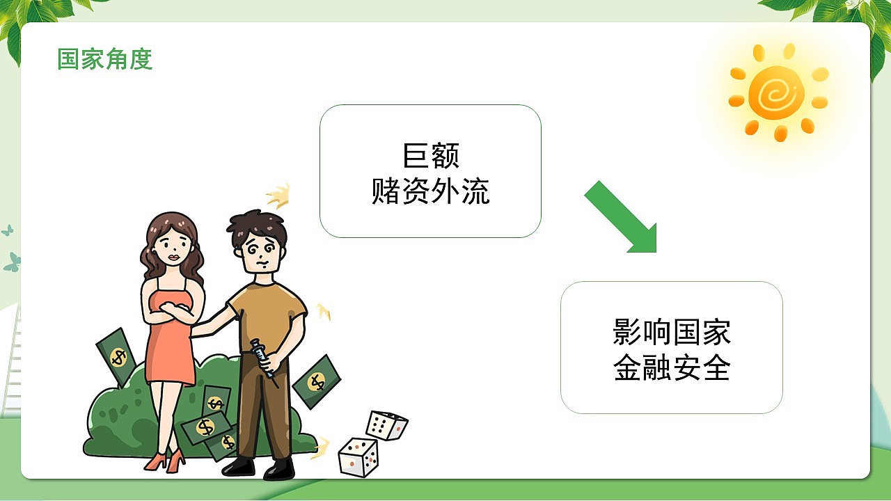 珍惜幸福生活远离网络赌博主题教育课件PPT模板