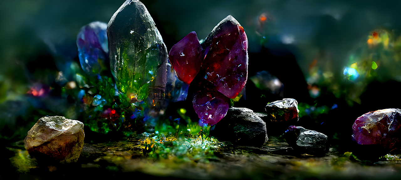 AI绘画作品之幻彩宝石（图ZMzA4NjM3MjMy） - 创作习作 - 站酷设计师DBar设计吧原创素材 - 站酷ZCOOL