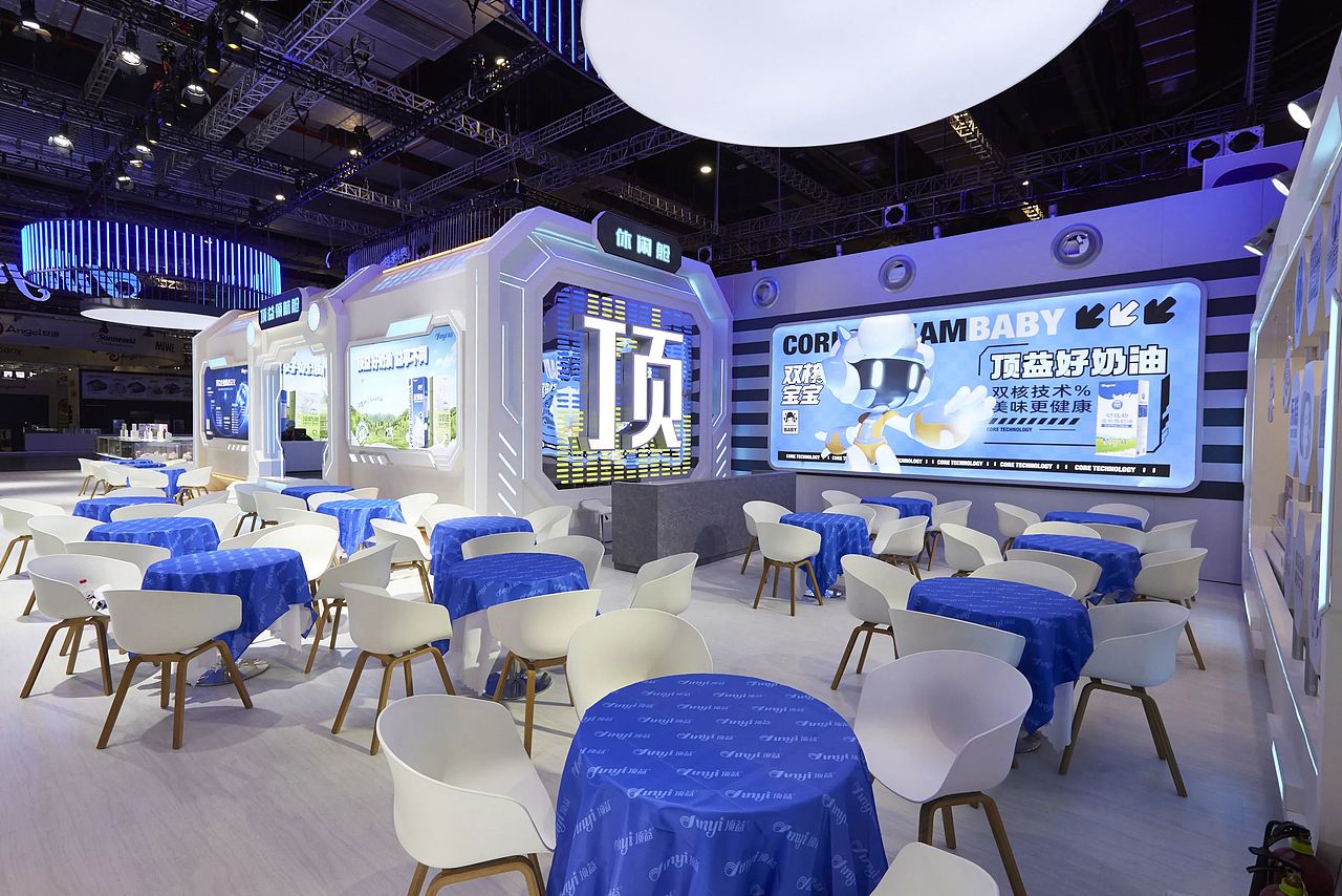上海腾泰设计 X 顶益食品 2023年展台规划设计方案（图ZMzUyNDI5MTAw） - 展陈设计 - 站酷设计师腾泰品牌设计原创素材 - 站酷ZCOOL