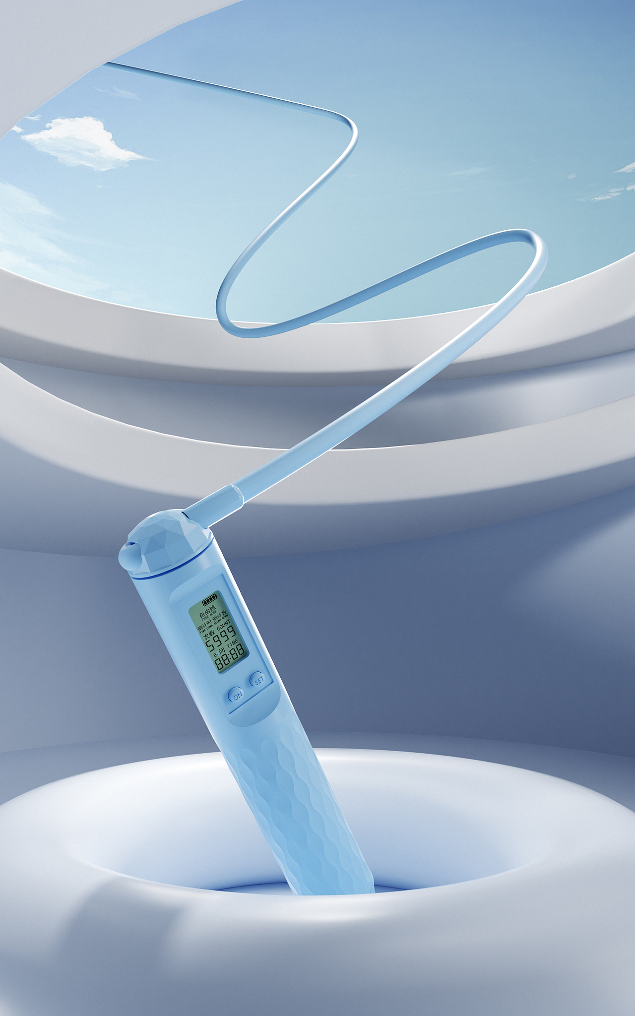 2023产品渲染第二弹：泳镜 跳绳 跳绳（图ZMzYxMDg1MTg4） - 产品 - 站酷设计师今天又要作图吗原创素材 - 站酷ZCOOL