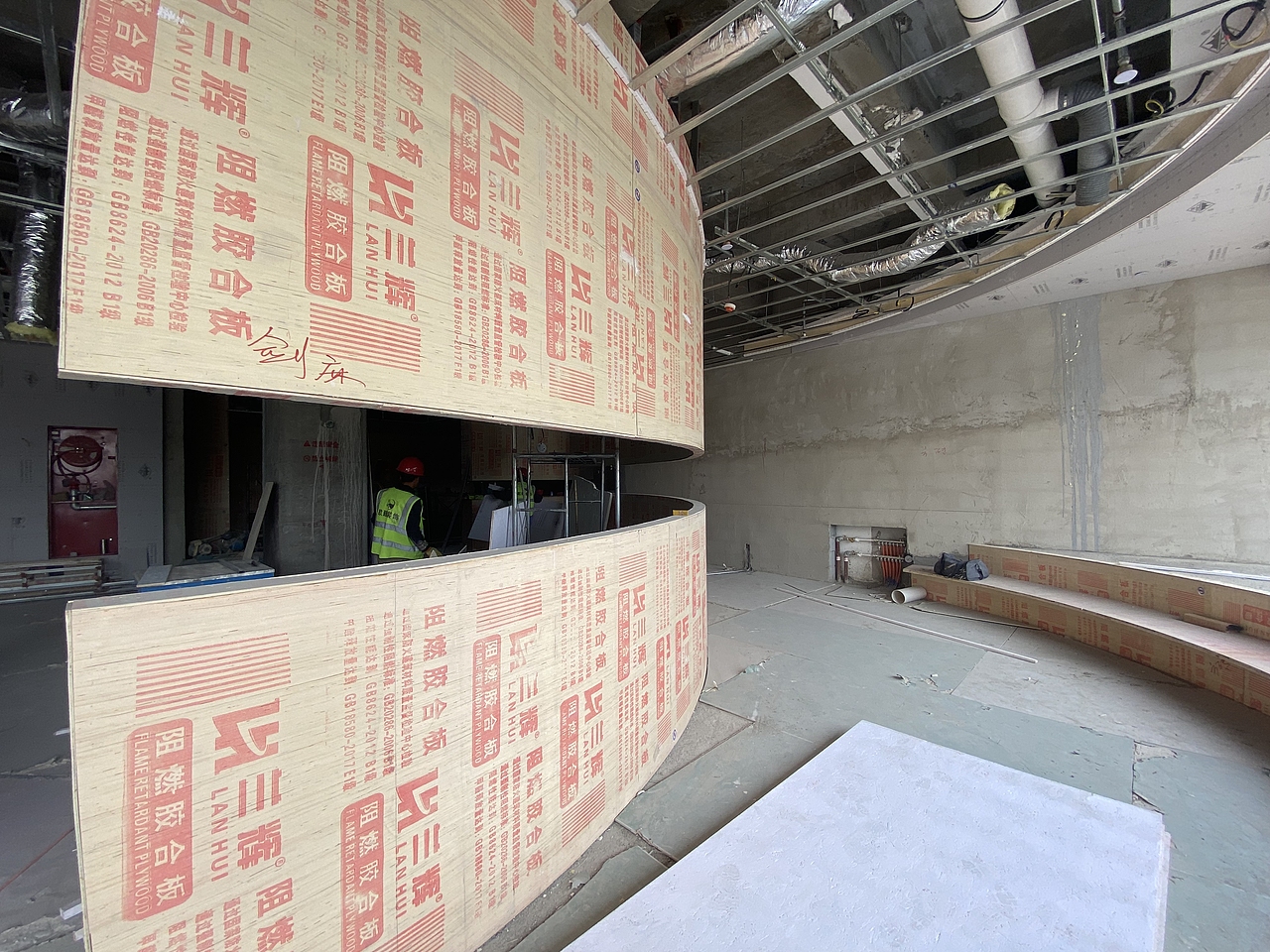 银川装修公司|银川泛漪咖啡厅装修设计项目施工进度（图ZMzY5ODM4NzI0） - 商业空间设计 - 站酷设计师宁夏镹臻工装原创素材 - 站酷ZCOOL