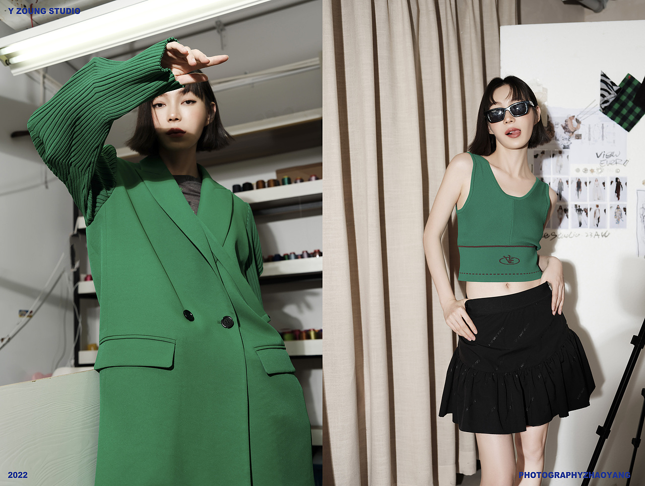 品牌「VIEW EVER」x Y-ZOUNGstudio 服装画册大片拍摄
