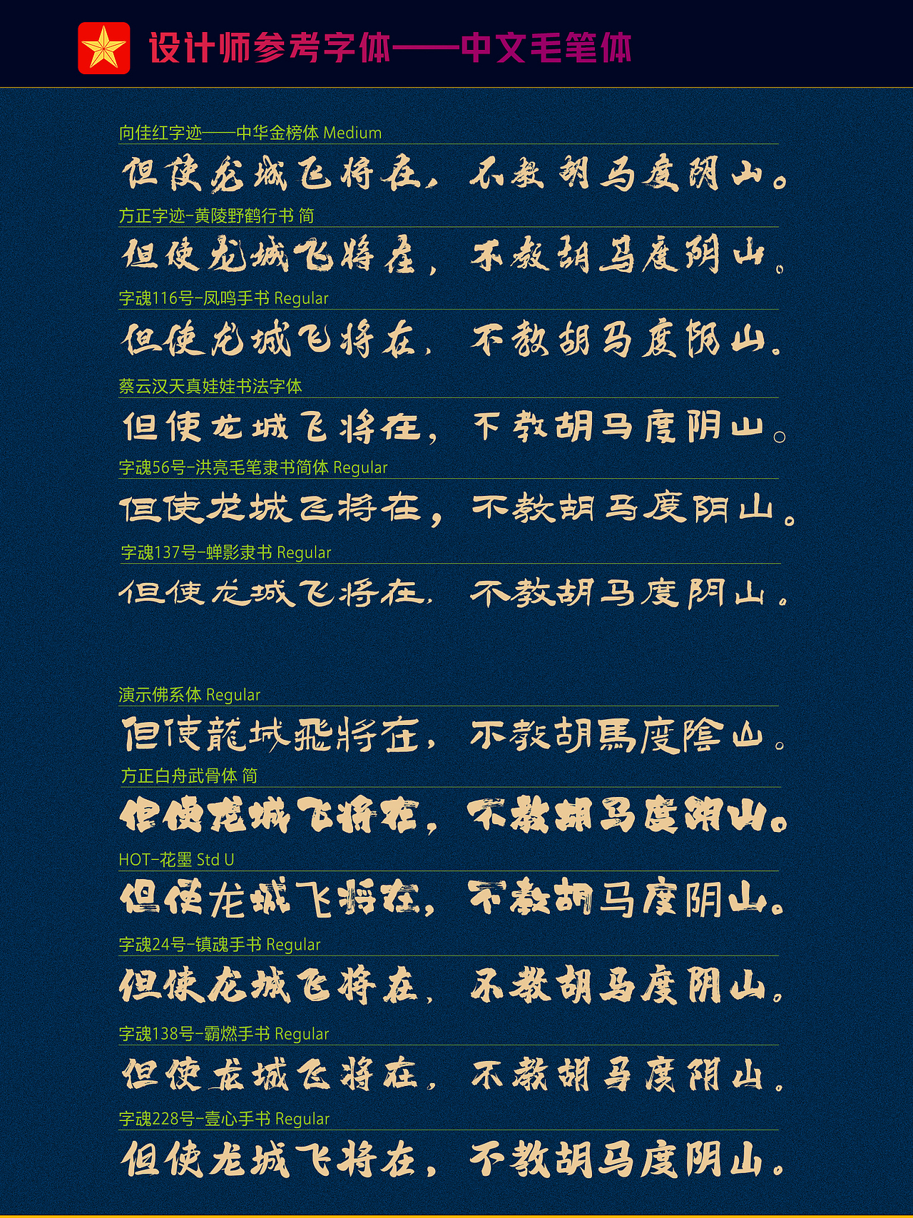 设计师常用中英文字体参考（图ZMzI2MDA5NzM2） - 字体/字形 - 站酷设计师沸腾视觉原创素材 - 站酷ZCOOL