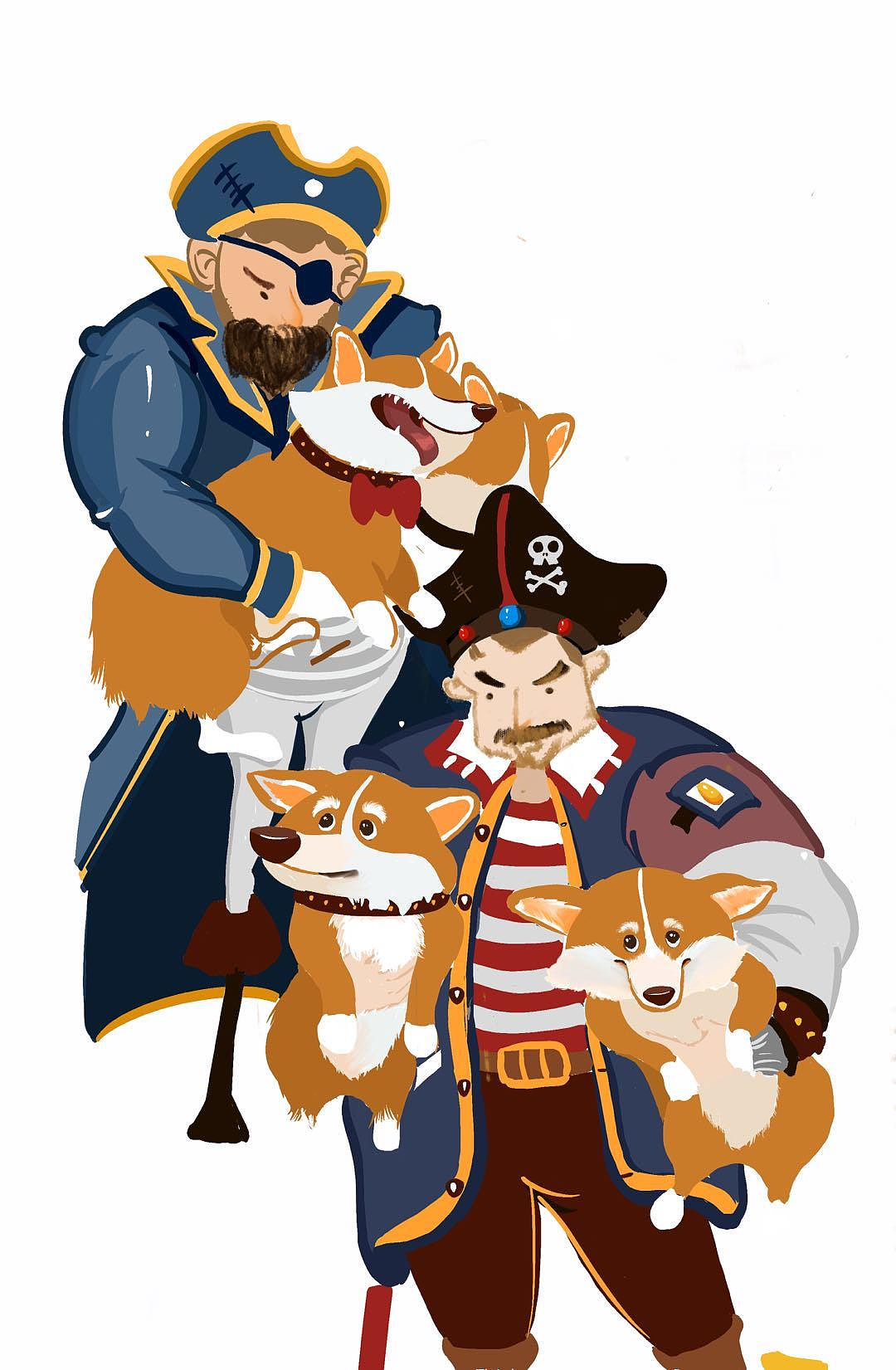 《海盗的宝物》（图ZMjk2ODU3OTEy） - 绘本 - 站酷设计师一只肥肥原创素材 - 站酷ZCOOL